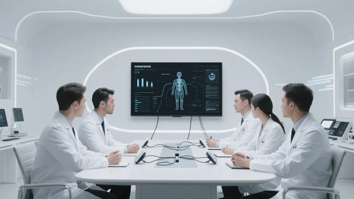 Medical research team